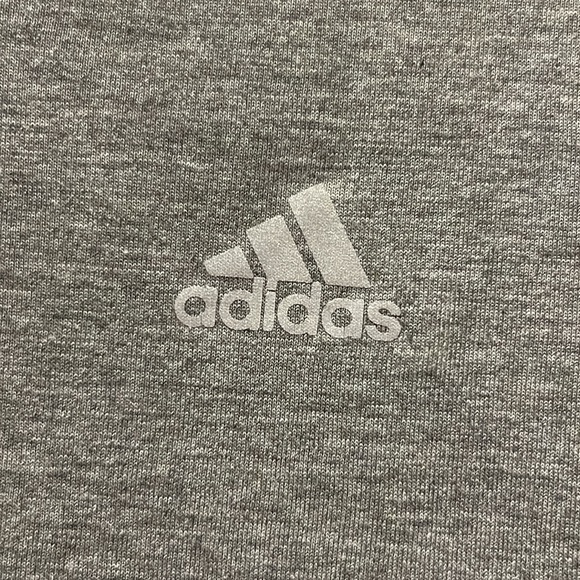 Adidas Short Sleeve Running Top, Light Grey, Size S, EUC - Picture 4 of 4